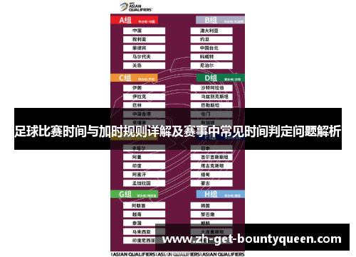 足球比赛时间与加时规则详解及赛事中常见时间判定问题解析 足球比赛时间与加时规则详解及赛事中常见时间判定问题解析